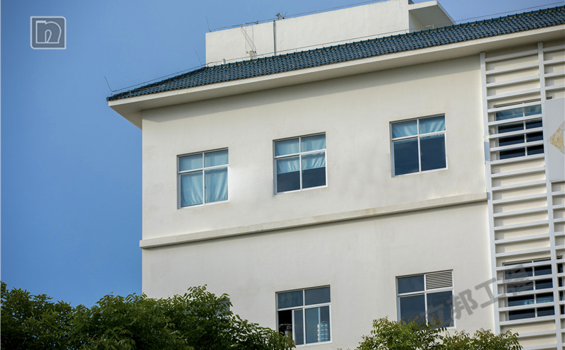 外墻彈性平涂案例三亞國際友好中醫療養院.png
